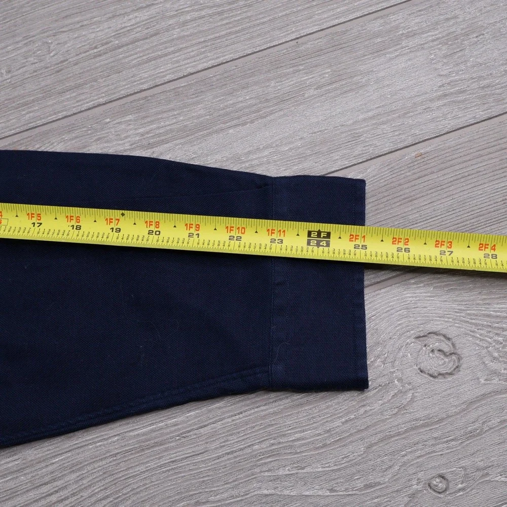 Polo Ralph Lauren Blaire Shirt Men's XL Navy Blue Pony Logo Boxy